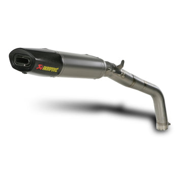 HONDA CBR600RR - (2013-2018) Akrapovic Titanium Silencer Slip-On Kit - AC Style - Road Legal Removable Baffle