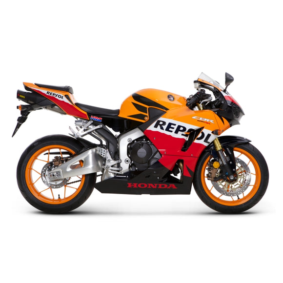 HONDA CBR600RR - (2024-2025) Akrapovic Titanium Silencer Slip-On Kit - AC Style - Removable Baffle