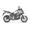 HONDA NC750S - (2013-2020) Akrapovic Carbon Silencer Slip-On Kit - Hexagonal - Road Legal