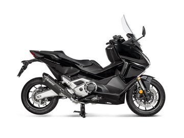 HONDA X-ADV (750cc) - (2017-2024) Akrapovic Titanium Silencer - Black - Road Legal