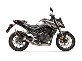 HONDA CB750 Hornet - (2023-2026) Akrapovic Carbon Silencer Slip-On Kit - Hexagonal - Road Legal