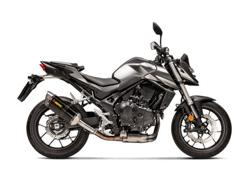 HONDA CB750 Hornet - (2023-2026) Akrapovic Carbon Silencer Slip-On Kit - Hexagonal - Road Legal