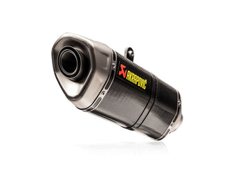 HONDA CB750 Hornet - (2023-2026) Akrapovic Carbon Silencer Slip-On Kit - Hexagonal - Road Legal
