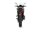 HONDA XL750 Transalp - (2023-2026) Akrapovic Titanium Silencer Slip-On Kit - Black Hexagonal - Road Legal