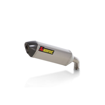 HONDA Crossrunner 800 - (2011-2014) Akrapovic Titanium Silencer Slip-On Kit - Hexagonal - Road Legal Removable Baffle