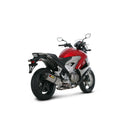 HONDA Crossrunner 800 - (2011-2014) Akrapovic Titanium Silencer Slip-On Kit - Hexagonal - Road Legal Removable Baffle