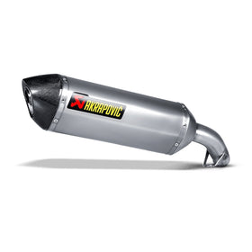 HONDA Crossrunner 800 - (2015-2016) Akrapovic Titanium Silencer Slip-On Kit - Hexagonal - Road Legal Removable Baffle