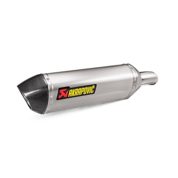 HONDA Crossrunner 800 - (2017-2022) Akrapovic Titanium Silencer Slip-On Kit - Hexagonal - Road Legal
