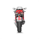 HONDA Crossrunner 800 - (2017-2022) Akrapovic Titanium Silencer Slip-On Kit - Hexagonal - Road Legal