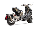 ITALJET Dragster 125 / 200 - (2021-2024) Akrapovic Titanium Silencer Slip-On Kit - Race
