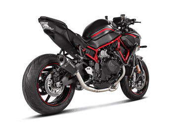 KAWASAKI Z H2 (1000cc) - (2020-2023) Akrapovic Full System (Black Titanium Silencer & Stainless Header) - Race (Optional Baffle Available)