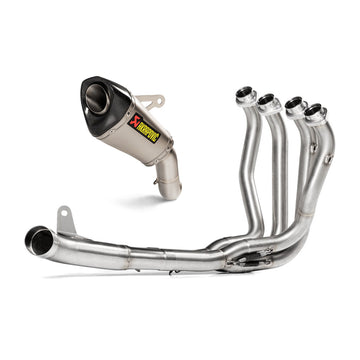 KAWASAKI Z900 - (2020-2024) Akrapovic Full System (Titanium Silencer & Stainless Header) - Race
