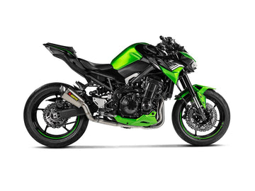 KAWASAKI Z900 - (2020-2024) Akrapovic Full System (Titanium Silencer & Stainless Header) - Race