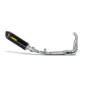 KAWASAKI Z1000 - (2014-2022) Akrapovic Carbon Silencer Complete Stainless 4-2-1 Conical System (Cannot Be Used With Panniers) Hexagonal - Race Removable Baffle