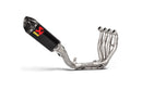 KAWASAKI ZX-10R / RR - (2016-2020) Akrapovic Carbon Silencer Stainless Racing Line 4-2-1 Complete System   - Race Removable Baffle