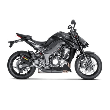 KAWASAKI Z1000 - (2014-2022) Akrapovic Carbon Silencer Slip-On Kit - Hexagonal - Road Legal