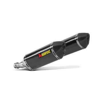 KAWASAKI Z1000 - (2014-2022) Akrapovic Carbon Silencer Slip-On Kit - Hexagonal - Road Legal