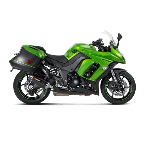 KAWASAKI Z1000SX - (2014-2019) Akrapovic Carbon Silencer Slip-On Kit - Hexagonal - Road Legal