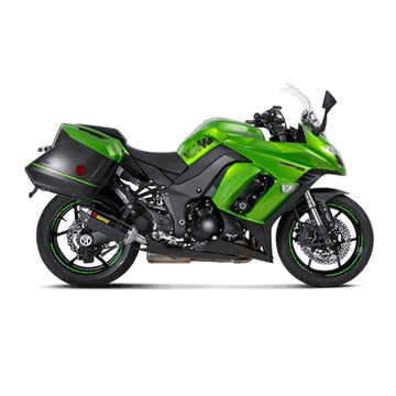 KAWASAKI Z1000SX - (2014-2019) Akrapovic Carbon Silencer Slip-On Kit - Hexagonal - Road Legal