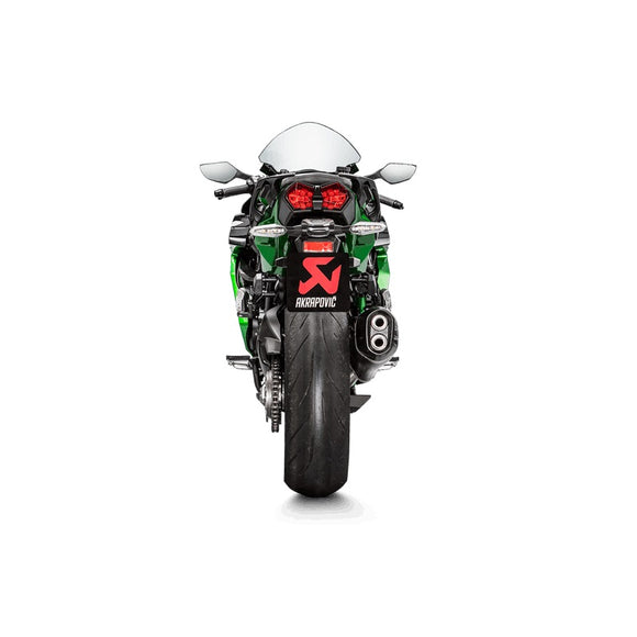 KAWASAKI Ninja H2 SX / SE (1000cc) - (2018-2020) Akrapovic Titanium Silencer Slip-On Kit - Road legal