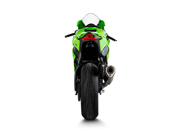 KAWASAKI ZX-10R / RR - (2021-2024) Akrapovic Carbon Silencer Slip-On Kit - Hexagonal - Road Legal