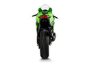 KAWASAKI ZX-10R / RR - (2021-2025) Akrapovic Titanium Silencer Slip-On Kit - Black ASZ Style - Race (Optional Baffle Available)