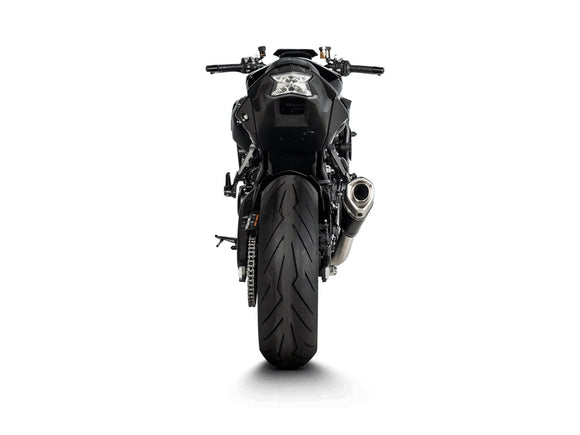 KAWASAKI Z H2 (1000cc) - (2020-2026) Akrapovic Black Titanium Silencer Slip-On Kit - ASZ Style - Race (Optional Baffle Available)