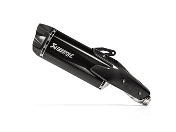 KAWASAKI Z H2 (1000cc) - (2020-2025) Akrapovic Black Titanium Silencer Slip-On Kit  - Road Legal