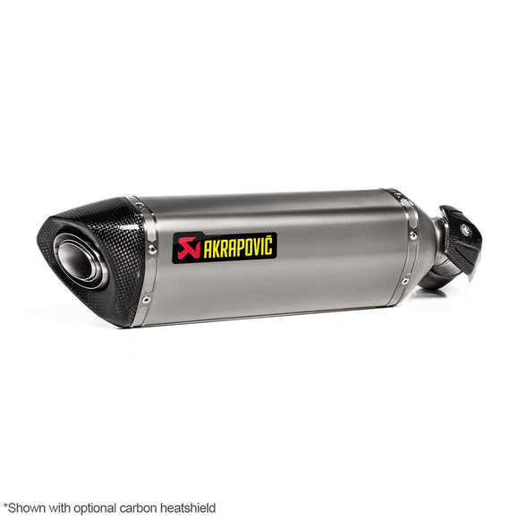 KAWASAKI Ninja 1000 SX - (2020-2024) Akrapovic Titanium Silencer Slip-On Kit - Hexagonal - Road Legal