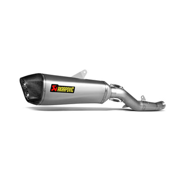 KAWASAKI GTR1400 - (2008-2018) Akrapovic Titanium Silencer Slip-On Kit - Road Legal Removable Baffle