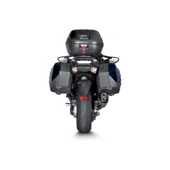 KAWASAKI GTR1400 - (2008-2018) Akrapovic Titanium Silencer Slip-On Kit - Road Legal Removable Baffle