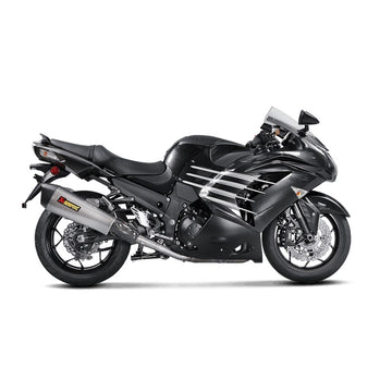 KAWASAKI ZZR1400 - (2017-2020) Akrapovic Titanium Silencer Slip-On Kit - Road legal
