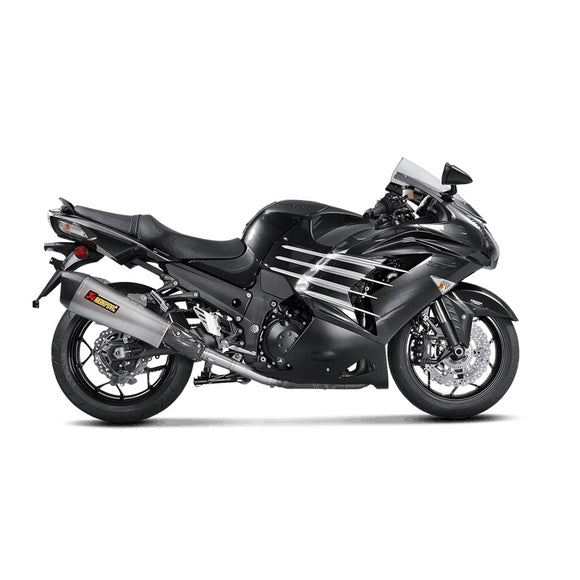 KAWASAKI ZZR1400 - (2012-2016) Akrapovic Titanium Silencer Slip-On Kit - Road legal