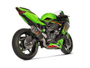 KAWASAKI ZX-4R / RR - (2023-2026) Akrapovic Full System (Carbon Silencer & Stainless Headers) - Race
