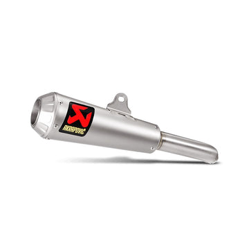 KAWASAKI Ninja 250 SL - (2015-2023) Akrapovic Titanium Silencer Slip-On Kit (To OE headers) - Race
