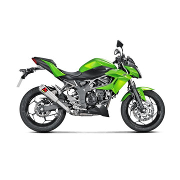 KAWASAKI Z250 SL - (2015-2023) Akrapovic Titanium Silencer Slip-On Kit (To OE headers) - Race