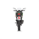 KAWASAKI Versys-X 300 - (2017-2022) Akrapovic Titanium Silencer Slip-On Kit - Hexagonal - Road Legal