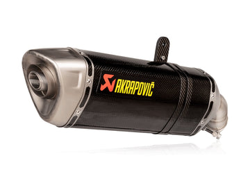 KAWASAKI ZX-4R / RR - (2023-2026) Akrapovic Carbon Silencer Slip-On Kit - Hexagonal - Road Legal