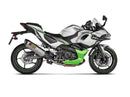 KAWASAKI Ninja 7 Hybrid - (2024-2026) Akrapovic Titanium Silencer Slip-On Kit - Road Legal