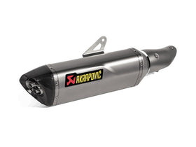 KAWASAKI Z500 - (2024-2025) Akrapovic Titanium Silencer Slip-On Kit - Road Legal
