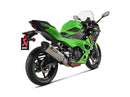 KAWASAKI Z500 - (2024-2025) Akrapovic Titanium Silencer Slip-On Kit - Road Legal