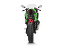 KAWASAKI Z500 - (2024-2025) Akrapovic Titanium Silencer Slip-On Kit - Road Legal