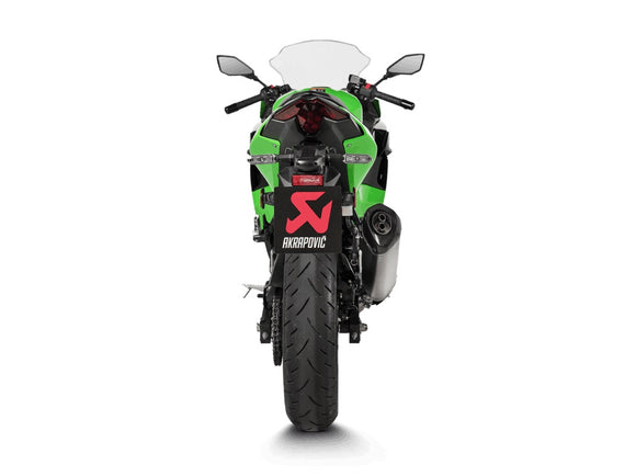 KAWASAKI Z500 - (2024-2025) Akrapovic Titanium Silencer Slip-On Kit - Road Legal