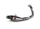 KAWASAKI Ninja 650 - (2021-2026) Akrapovic Titanium Silencer Complete Stainless 2-1 System - Road Legal
