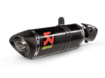 KAWASAKI ZX-6R - (2024-2026) Akrapovic Carbon Silencer Slip-On Kit - Road Legal