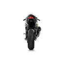 KAWASAKI ZX-6R - (2009-2012) Akrapovic Carbon Silencer Slip-On Kit (No Noise Control Valve) - Race Removable Baffle