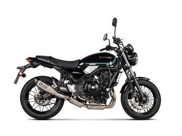 KAWASAKI Z650 RS - (2021-2024) Akrapovic Titanium Silencer Slip-On Kit - Road Legal