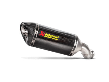 KAWASAKI Z900 - (2020-2024) Akrapovic Carbon Silencer Slip-On Kit - Hexagonal - Road Legal - A2 Models Only