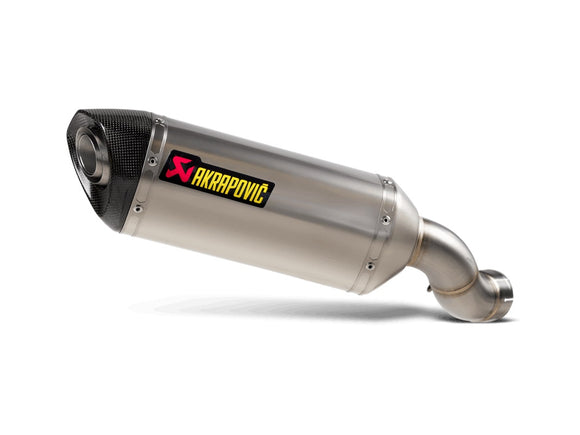 KAWASAKI Z900 - (2017-2019) Akrapovic Titanium Silencer Slip-On Kit - Hexagonal - Road Legal
