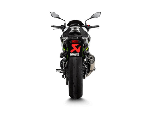 KAWASAKI Z900 - (2020-2024) Akrapovic Titanium Silencer Slip-On Kit - Hexagonal - Road Legal - A2 Models Only